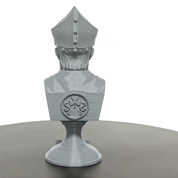 Saint Saint Patrick, Patron of Ireland Sculpture Bust on Pedestal