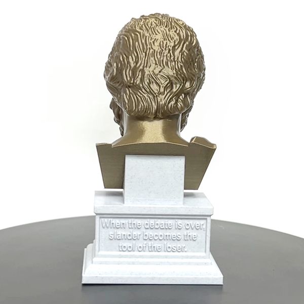 Socrates Greek Philosopher Sculpture Bust on Box Plinth
