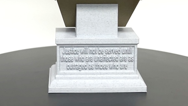 Benjamin Franklin USA Founding Father Sculpture Bust on Box Plinth