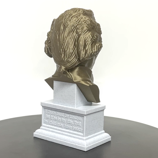 Thomas Paine USA Founding Father Sculpture Bust on Box Plinth