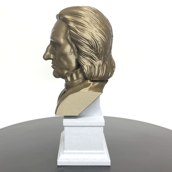 John Locke English Philosopher and Physician Sculpture Bust on Box Plinth