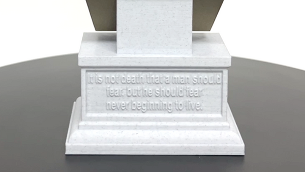 Marcus Aurelius Roman Emperor and Philosopher Sculpture Bust on Box Plinth