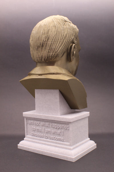 Carl Jung Famous Swiss Psychoanalyst Sculpture Bust on Box Plinth