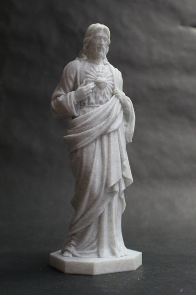 Jesus with Sacred Heart Original Sculpture