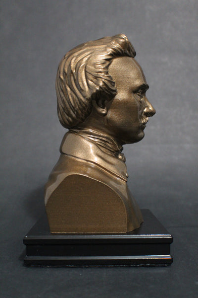 Edgar Allan Poe, American Writer, Premium Sculpture Bust