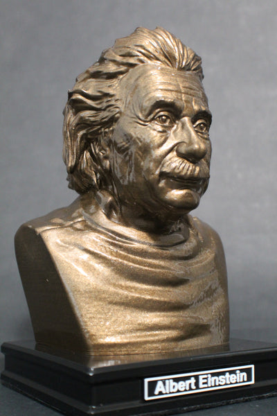 Albert Einstein, Famous German Physicist and Mathematician, Premium Sculpture Bust