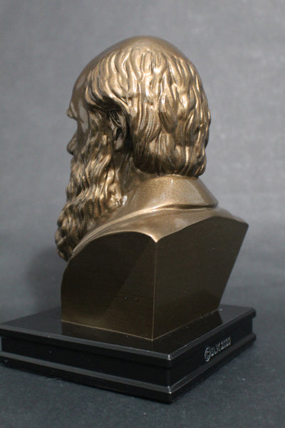 Charles Darwin, Famous English Naturalist, Geologist, and Biologist, Premium Sculpture Bust