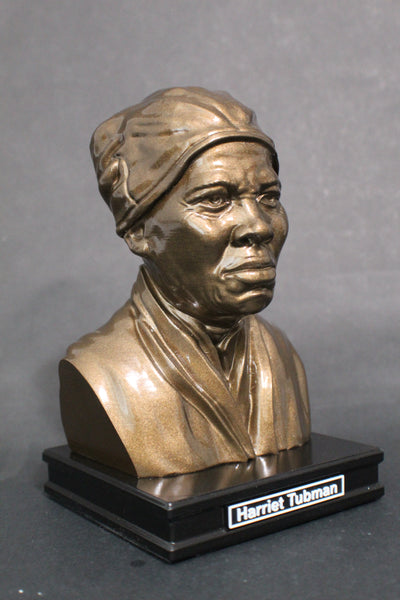 Harriet Tubman, American Abolitionist and Political Activist, Premium Sculpture Bust
