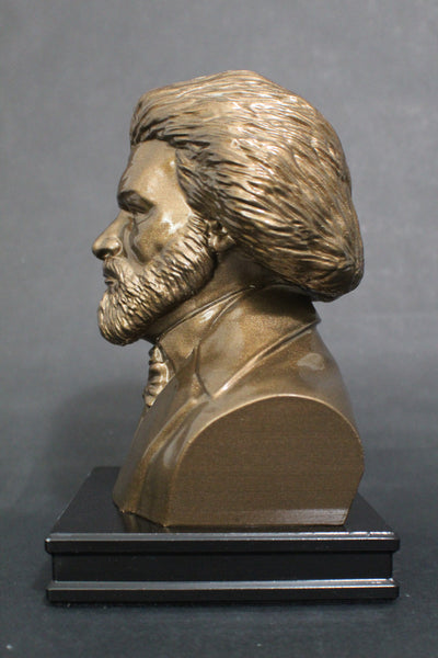 Frederick Douglass, American Social Reformer, Abolitionist, Orator, Writer, and Statesman, Premium Sculpture Bust