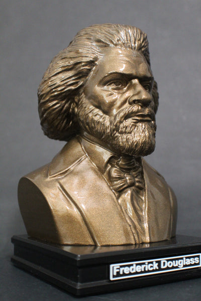 Frederick Douglass, American Social Reformer, Abolitionist, Orator, Writer, and Statesman, Premium Sculpture Bust