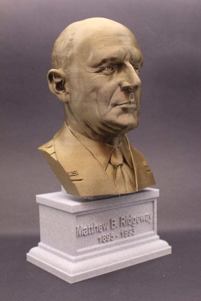 Matthew B. Ridgeway Bust – Faces Of History