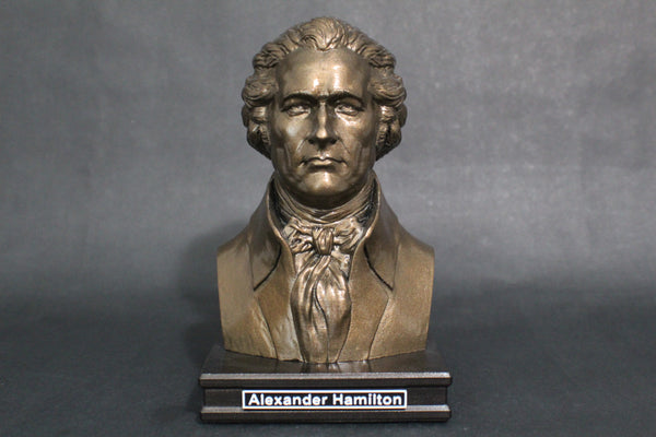 Alexander Hamilton, USA Founding Father, Premium Sculpture Bust