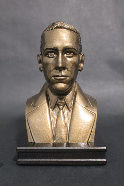HP Lovecraft, American Writer, Premium Sculpture Bust